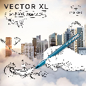 Ручка-роллер Parker VECTOR XL Metallic CT RB с Логотипом Фото 5